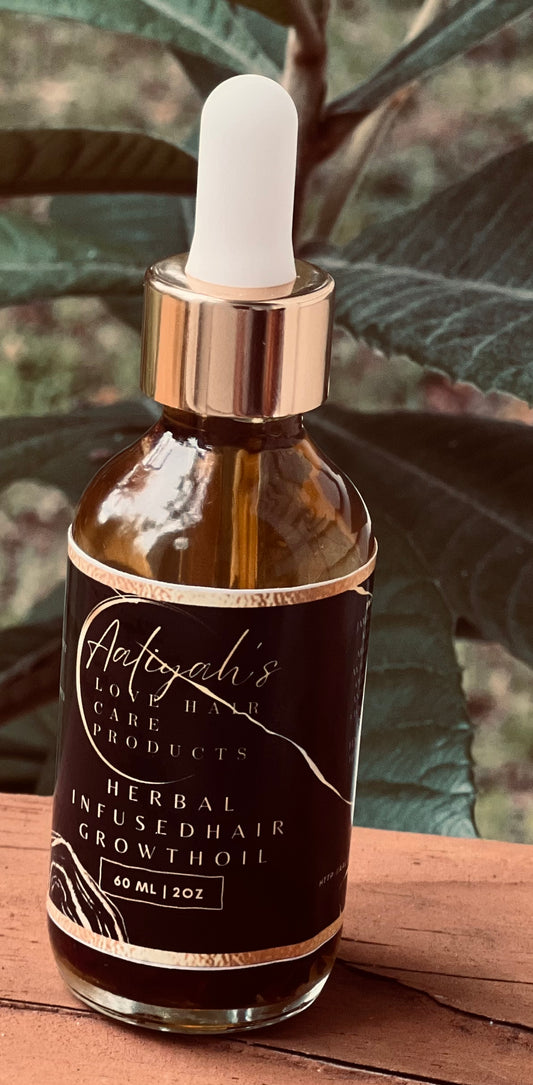 Herbal Infused Hair Growth Oil (Medium size)